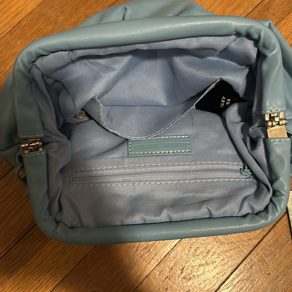 Badgley Mischka NWT Pouch Shoulder Bag With Scarf - Picture 11 of 15
